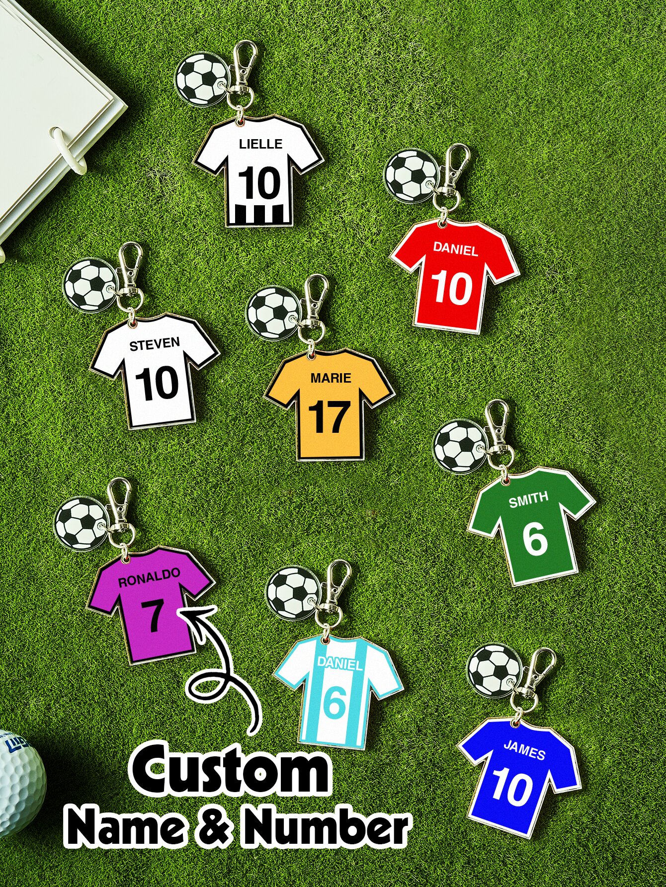 Custom Football Jersey Keychai - Event Party review and price