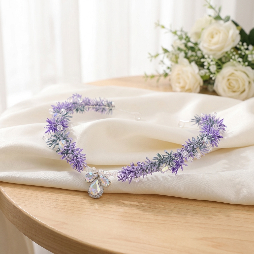 Bridal Hairband Triangular Cry - Event Party review and price