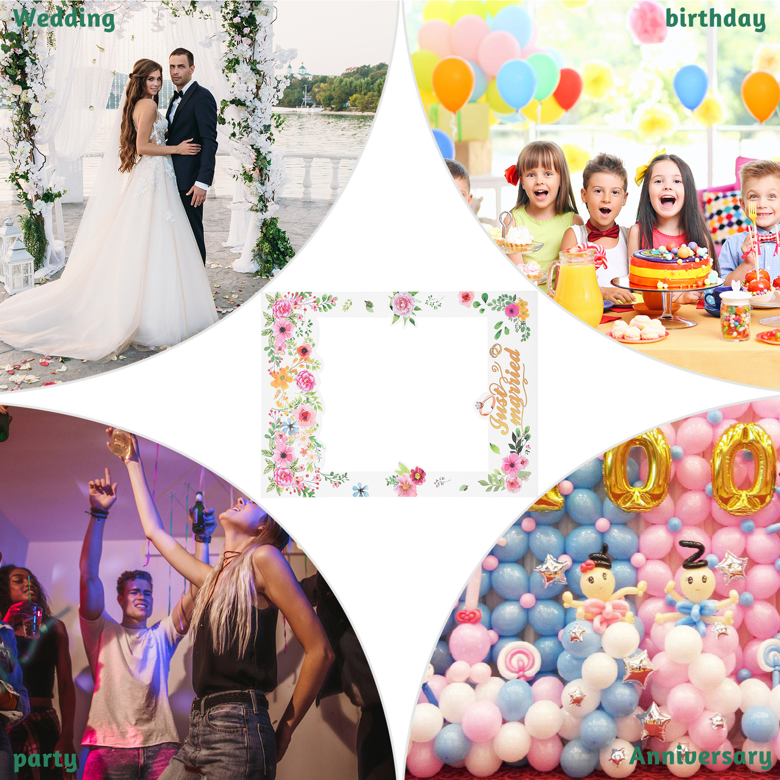 Frames Photo for Wedding Party - Photo Booth Frame review and price