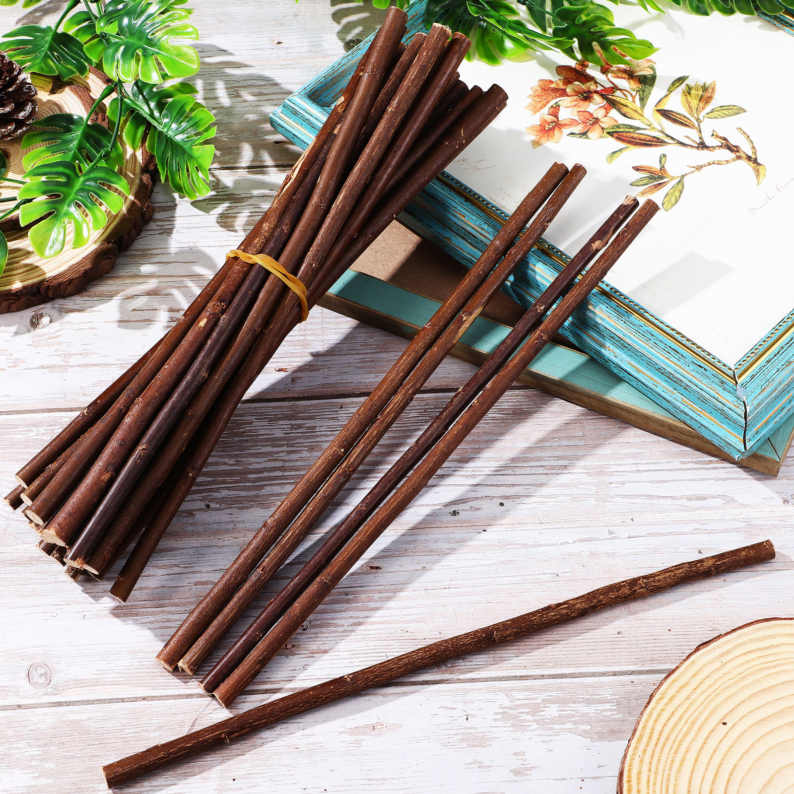 50Pcs Wood Twigs Sticks Dried  - Centerpiece Stick review and price