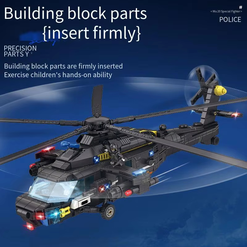 898PCS Military Helicopter Z-2 - Event Z review and price