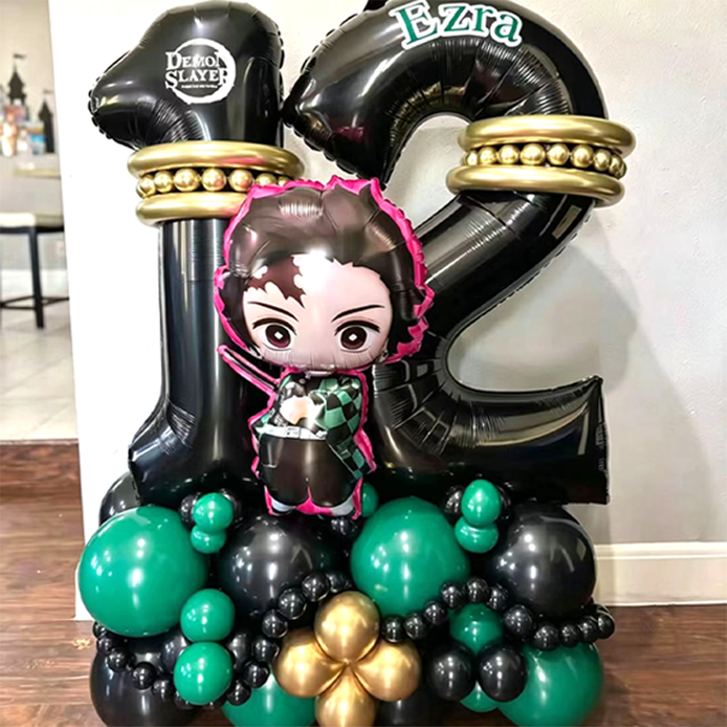 Premium Demon Slayer Theme Bal - Balloon Arch Kit review and price