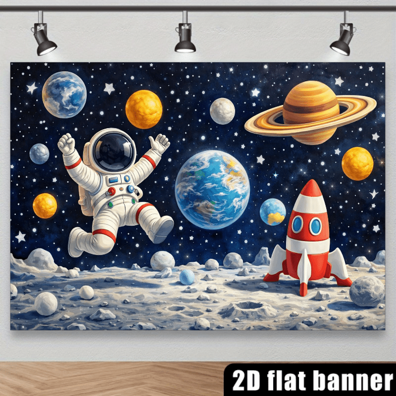 Rocket launches 2D flat wall f - Event Launch Party review and price