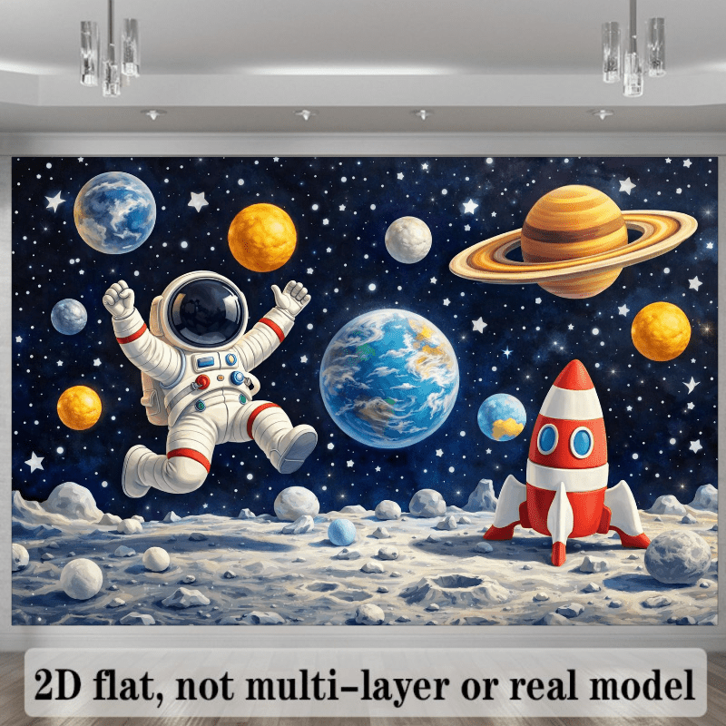 Rocket launches 2D flat wall f - Event Launch Party review and price