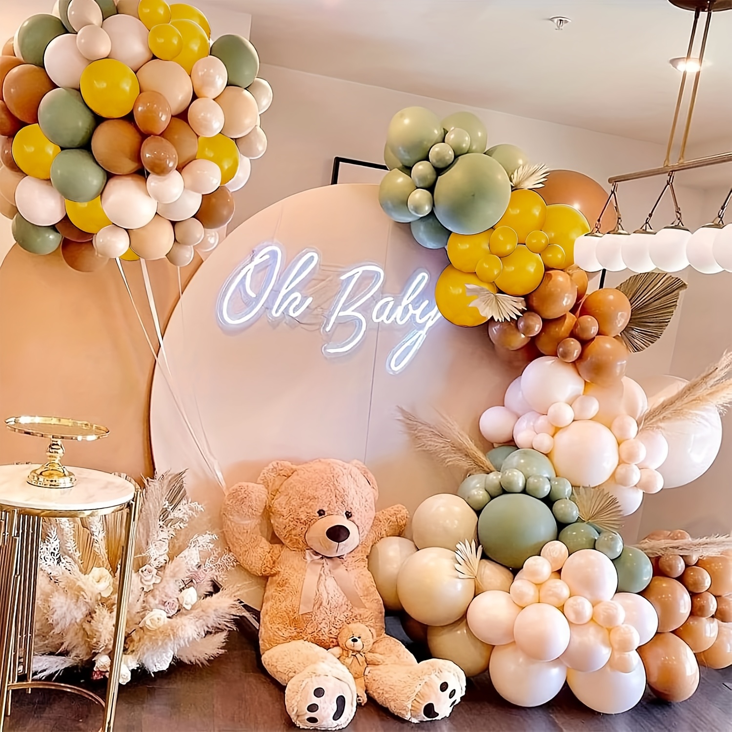 146pcs Sage Green Yellow Ballo - Balloon Arch Kit review and price