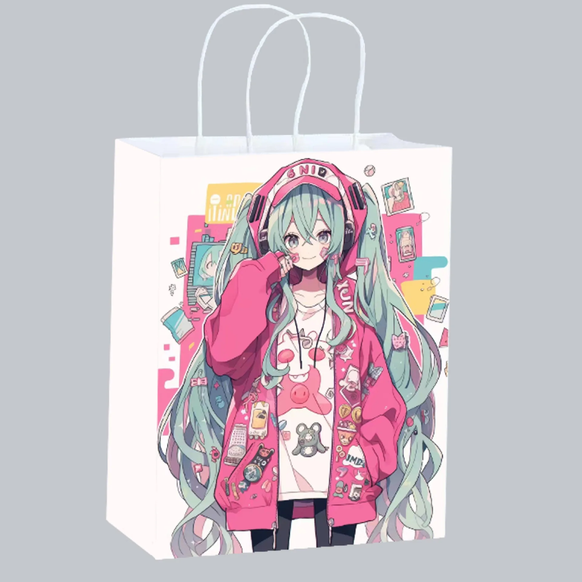 Cute Anime Hatsune Miku Paper  - Party Favor Bag review and price