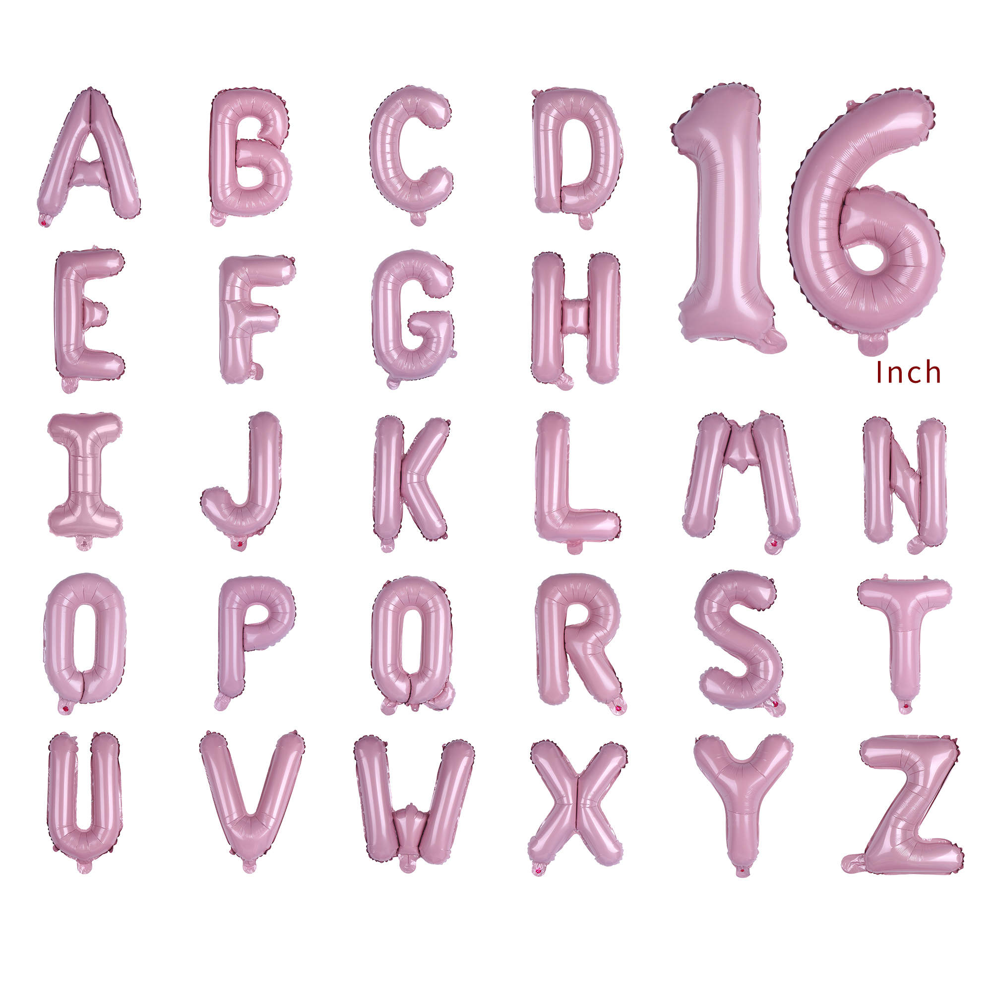 16 Inch Pink Alphabet number L - Party Event Supplier review and price