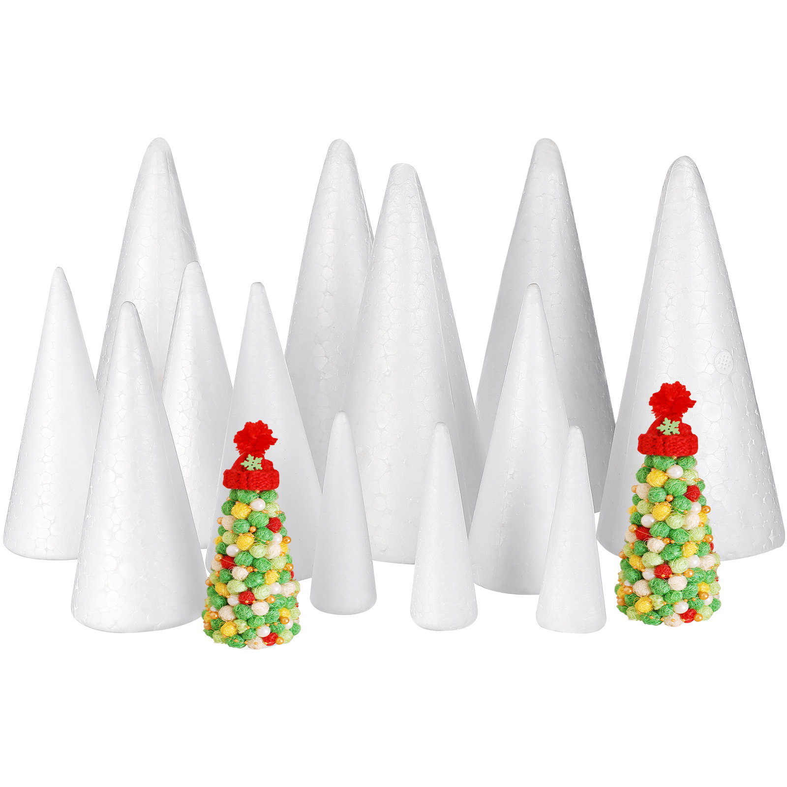 15Pcs Solid Foam Diy Cone Chil - Cotton Candy Cone review and price