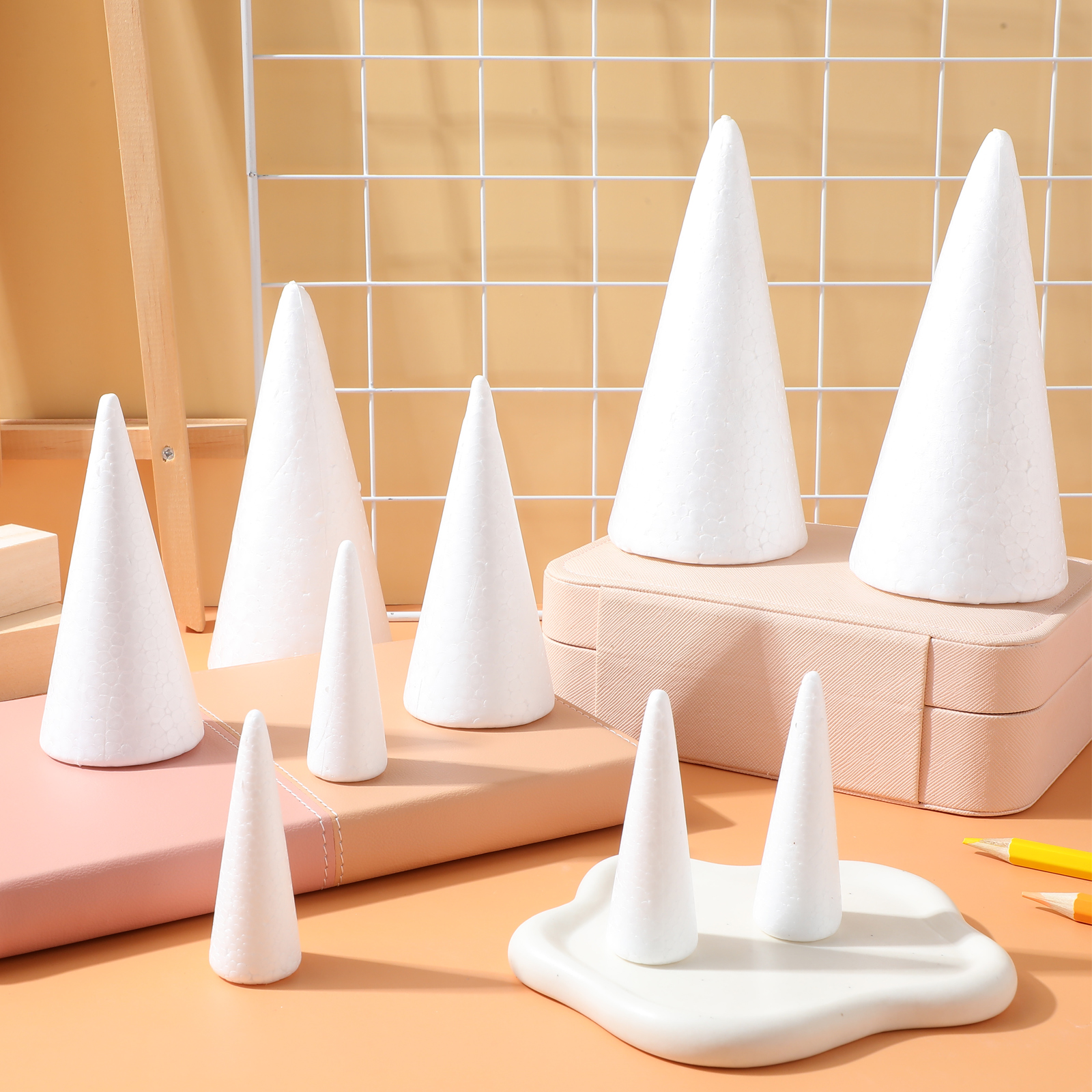 15Pcs Solid Foam Diy Cone Chil - Cotton Candy Cone review and price
