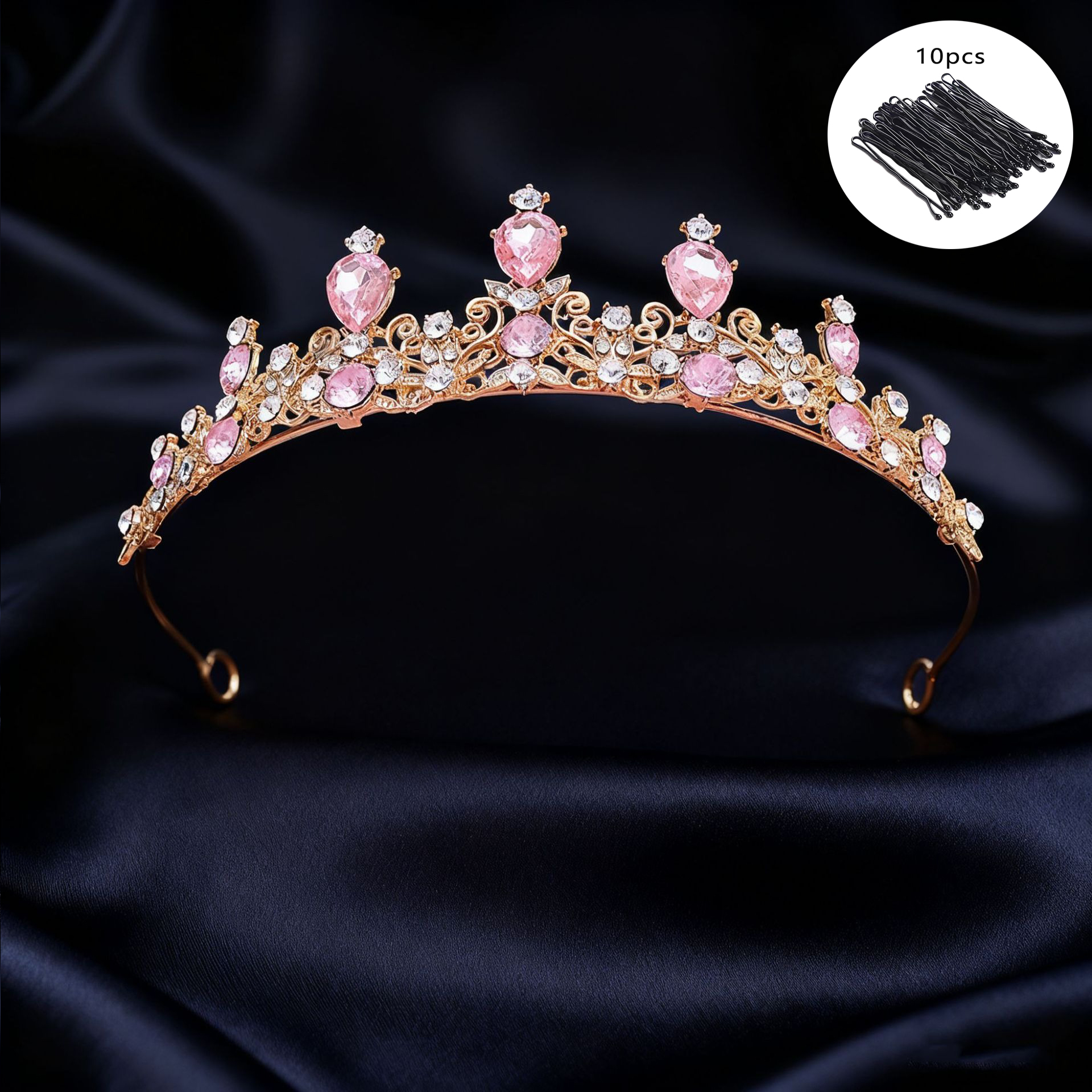 Bridal Tiara Vintage Scroll Rh - Event & Party Supply Photos review and price
