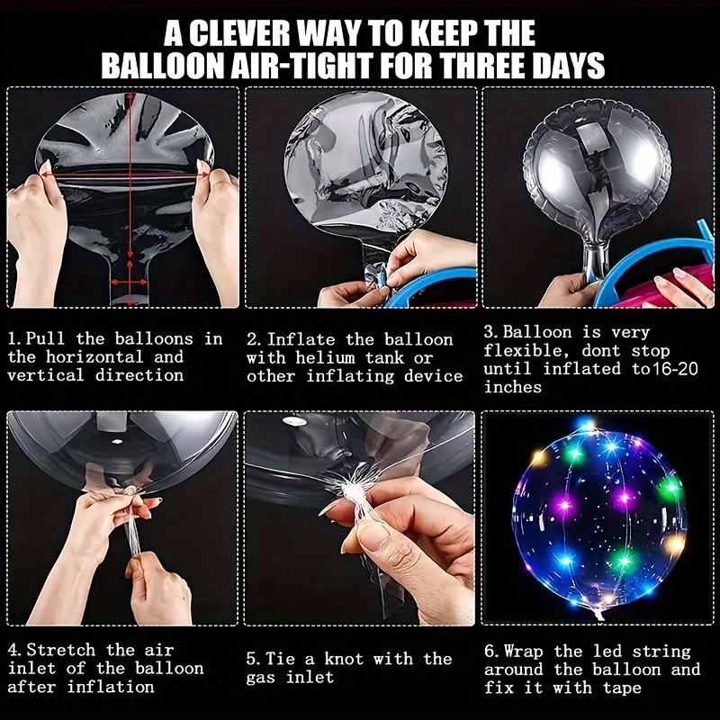 20pcs Wedding Bobo Balloons wi - Led Balloon Light review and price