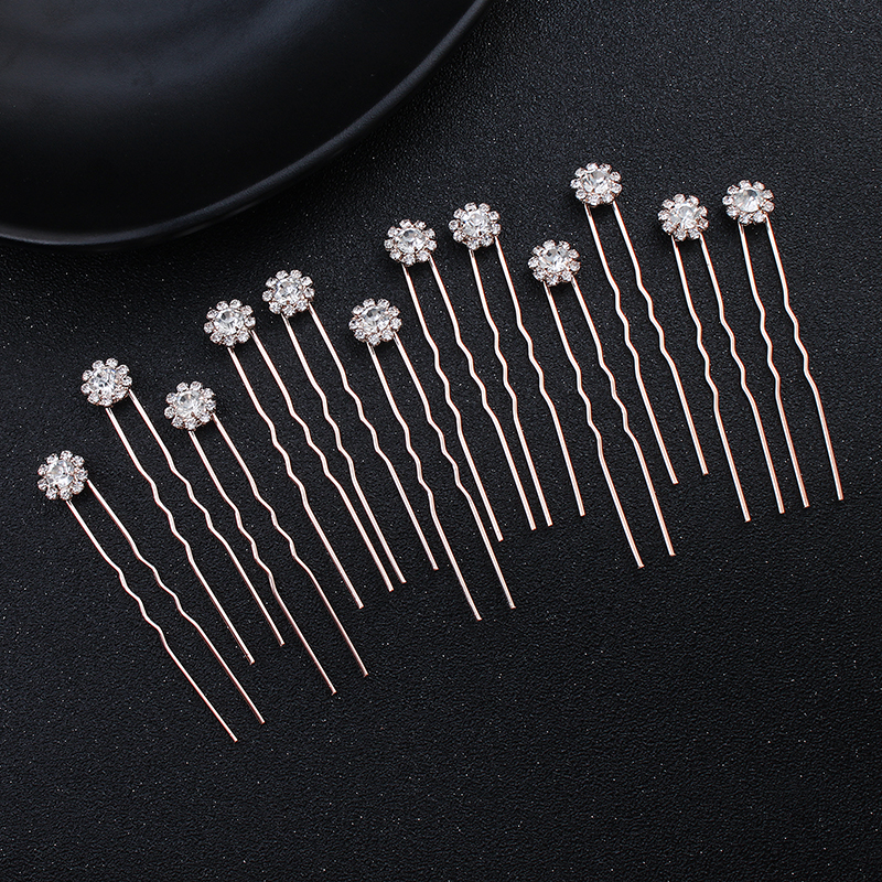 12PK/Set Fashion Rhinestone Fl - Event Suppliers review and price