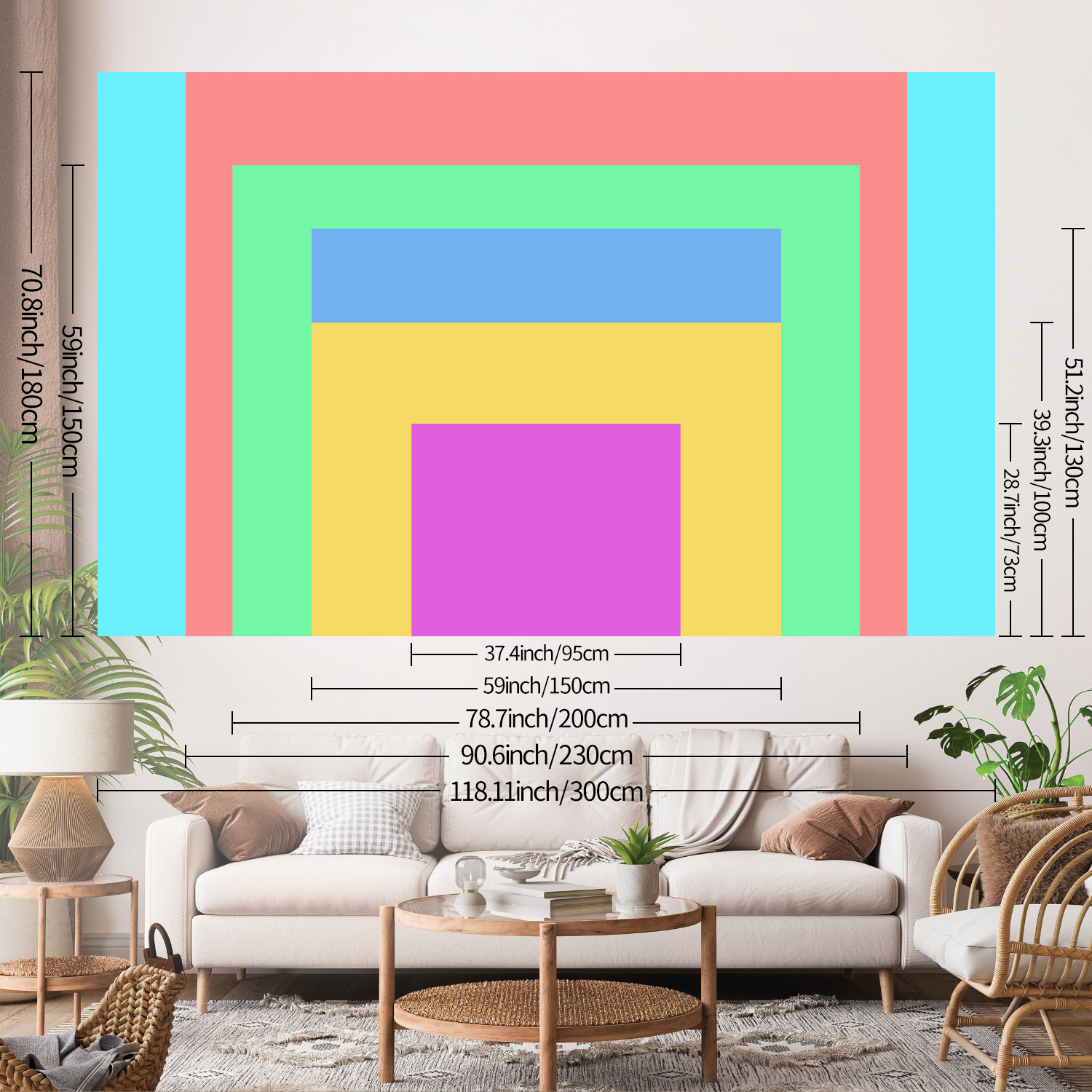 1pc Customized tapestries, cus - Event Party review and price