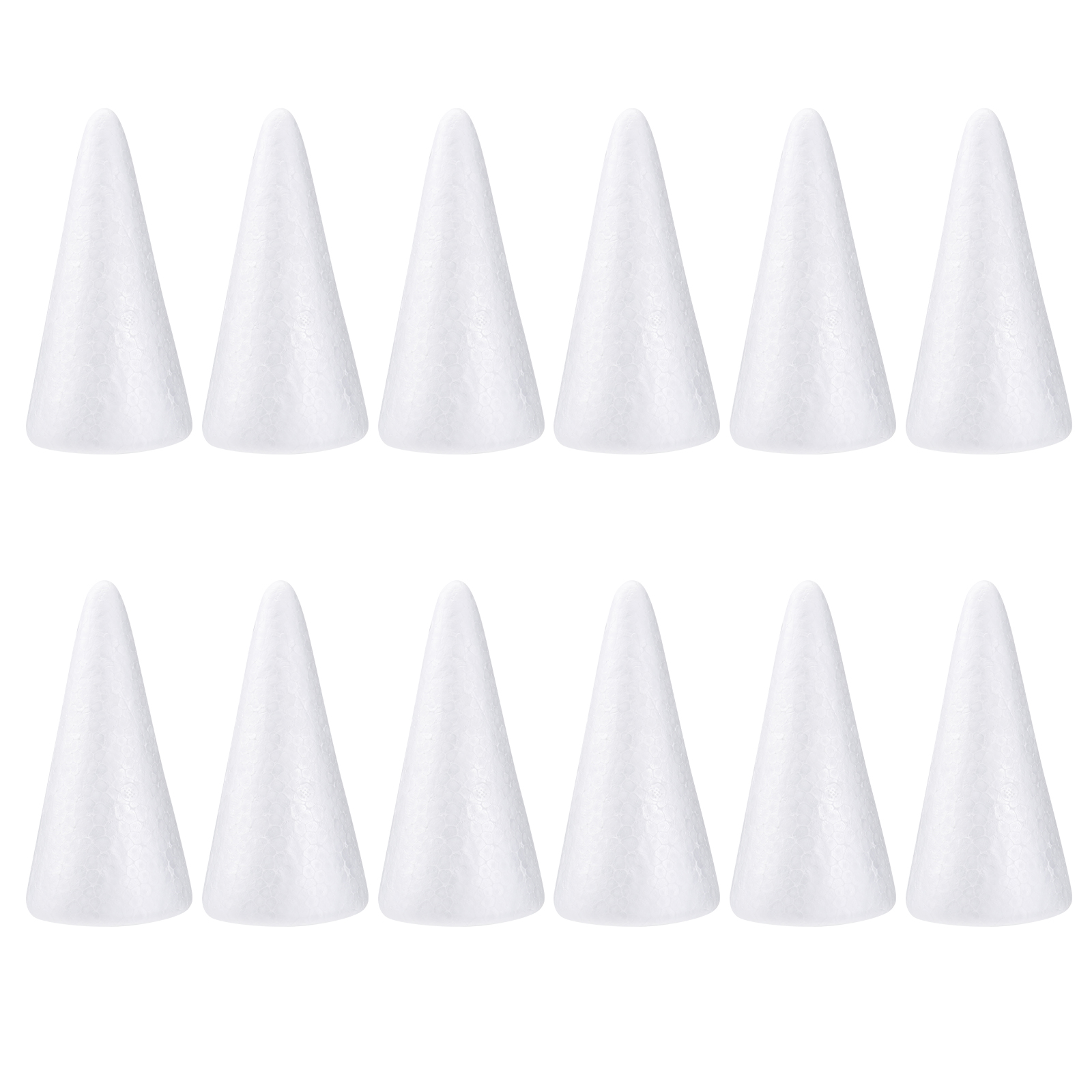 12pcs 15cm White Solid Craft F - Cotton Candy Cone review and price