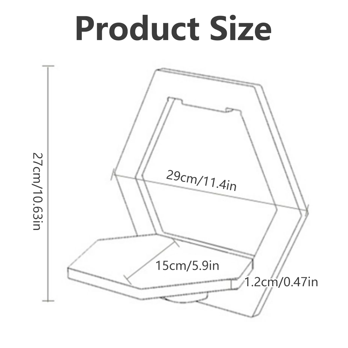 3Pcs Wall Organizer Wall Shelf - Flower Wall Panel review and price