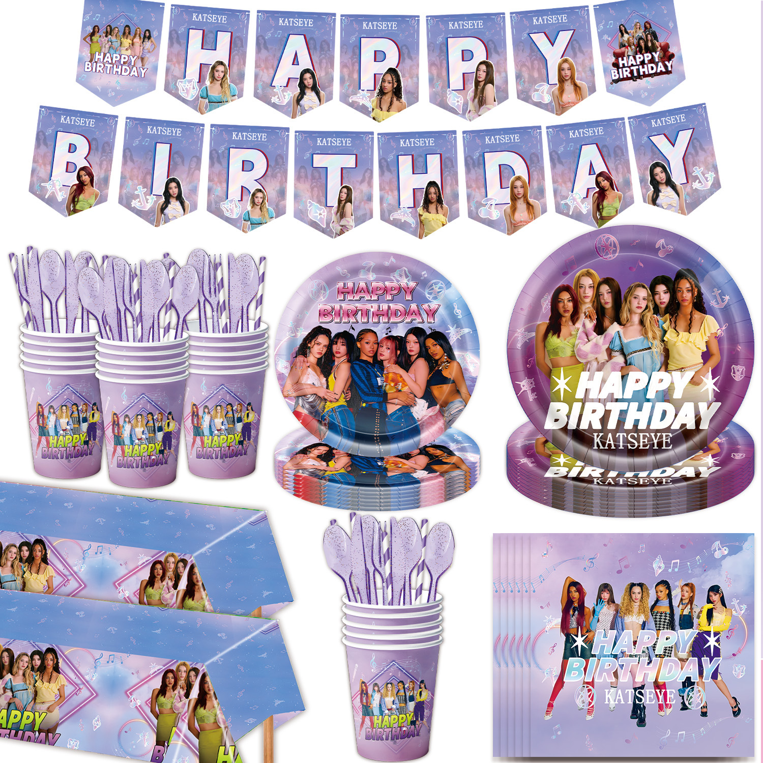 K&Katseye Idol Birthday Party  - Led Balloon Light review and price