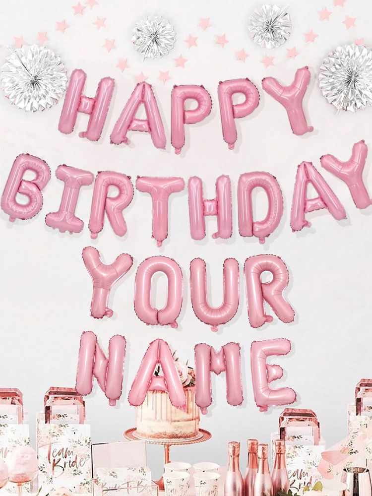 16 inch pink letter decoration - Event Z review and price
