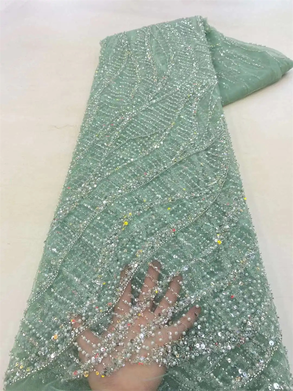 African Sequins Beaded Groom L - Glitter Tablecloth review and price