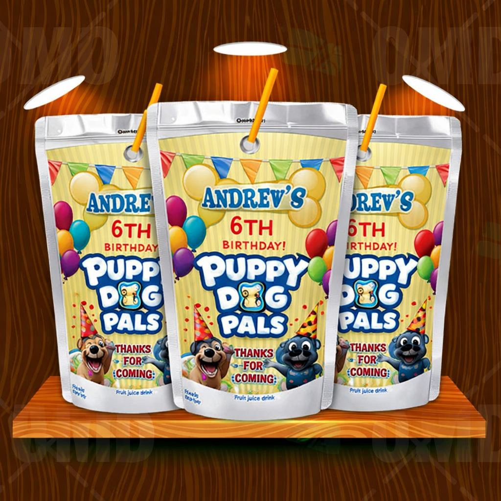Custom Juice Pouch Label, Pers - Party Event Supplier review and price