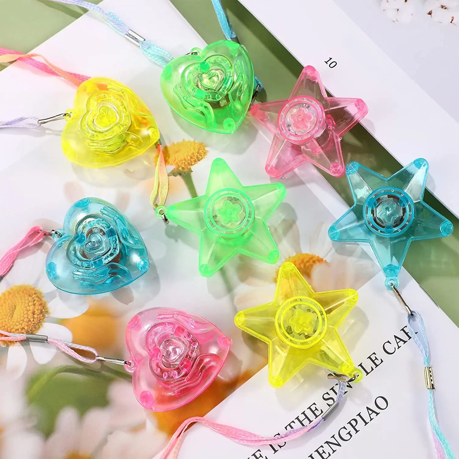 20pcs LED Light Up Necklace Pe - Cotton Candy Cone review and price