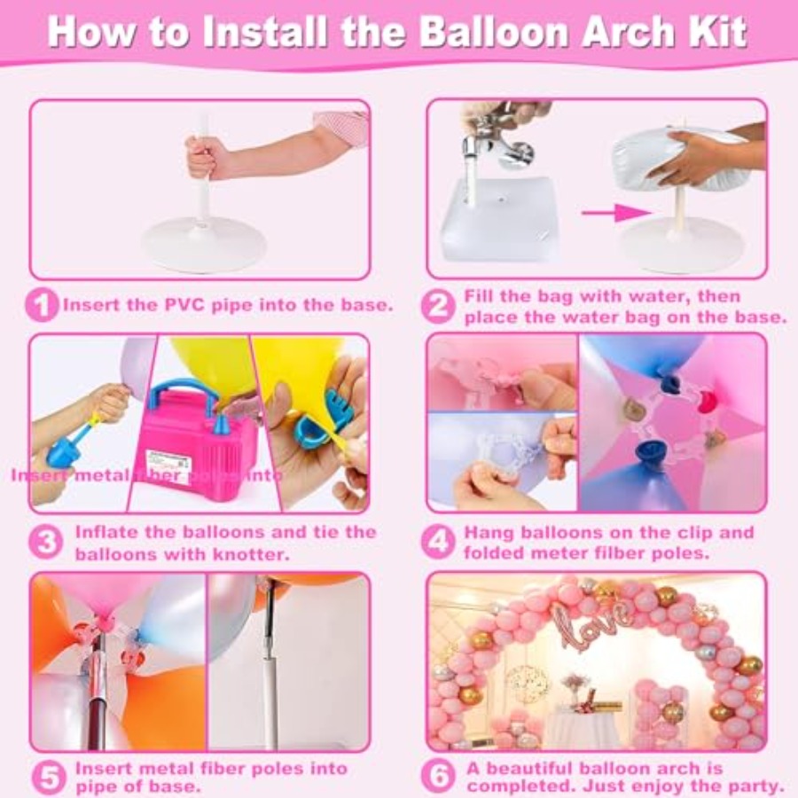 Balloon Arch Kit and Balloon P - Balloon Arch Kit review and price