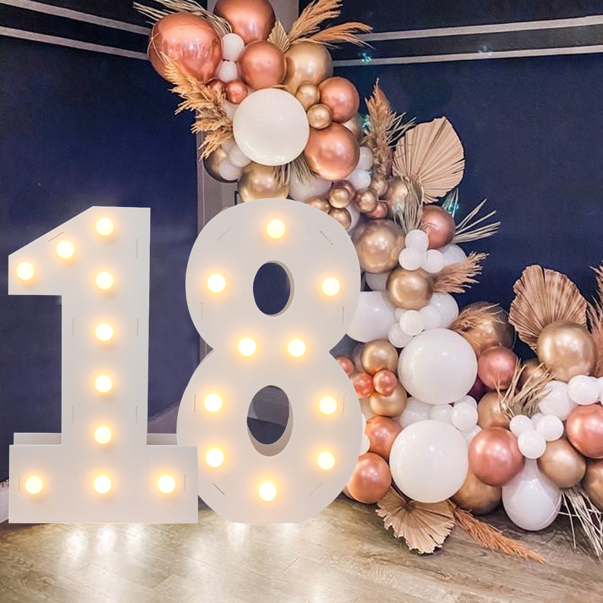91.5CM Giant Number Led Light  - Led Balloon Light review and price