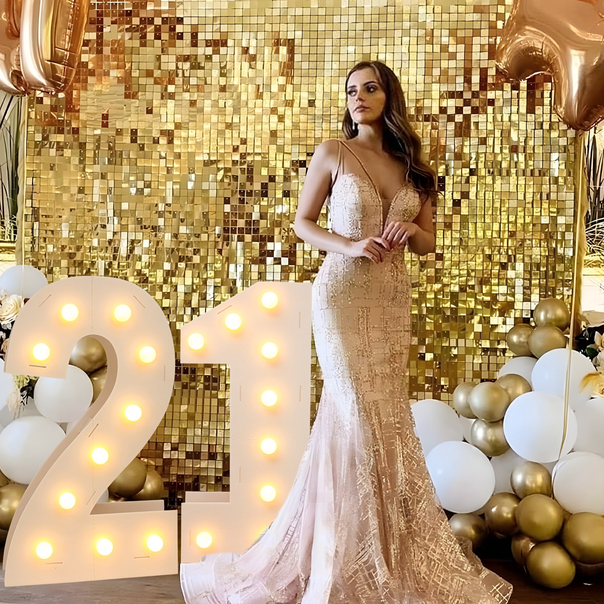 91.5CM Giant Number Led Light  - Led Balloon Light review and price