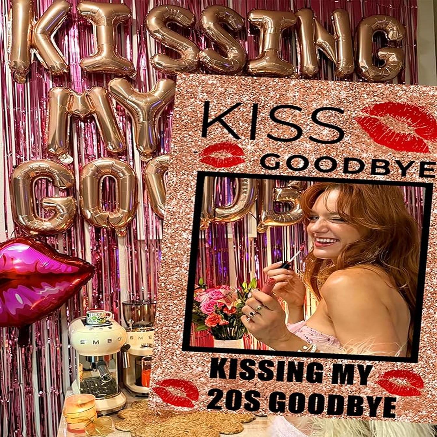 Kissing My 20S Goodbye Photo B - Photo Booth Frame review and price