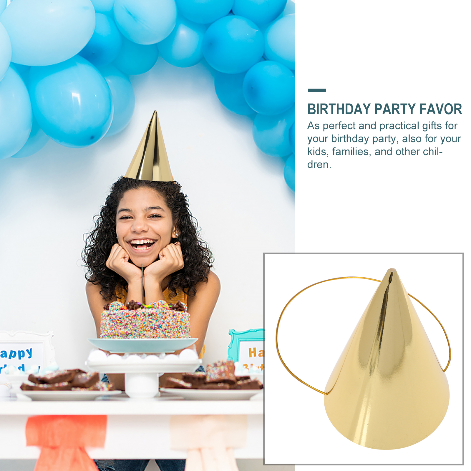  8 Pcs Birthday Hat Celebratio - Party Hat Cone review and price