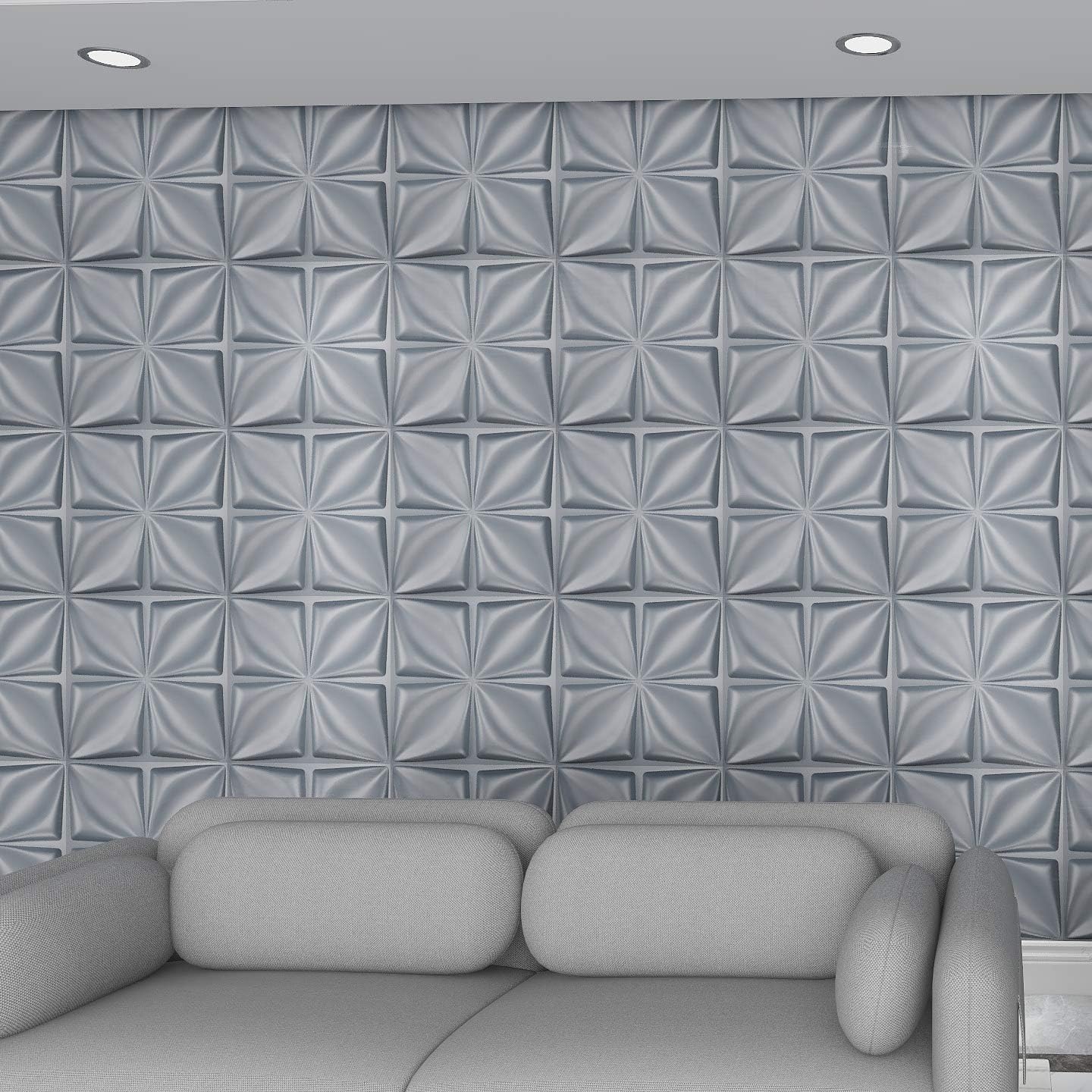 3D Wall Panel PVC Flower Desig - Flower Wall Panel review and price