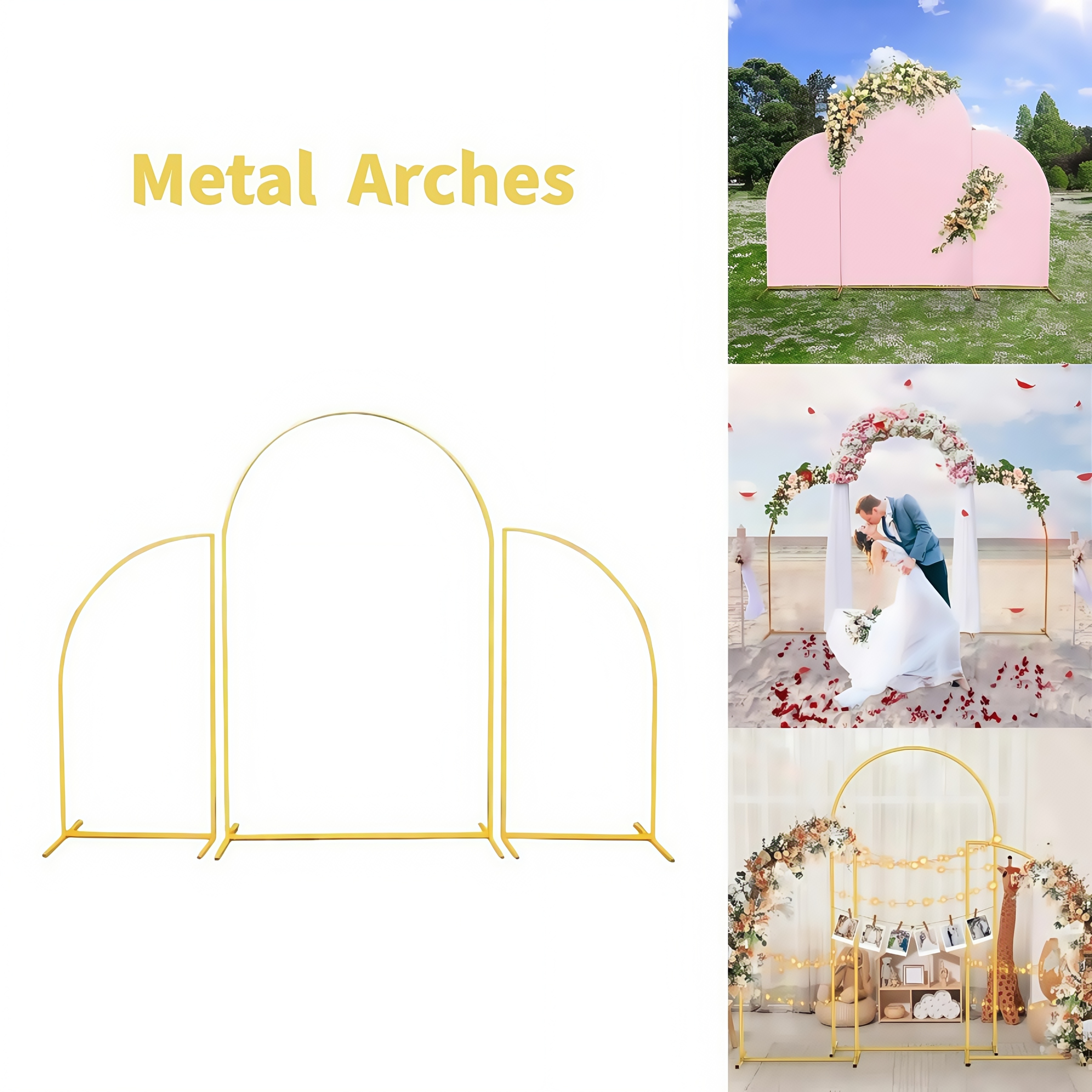 Crown Metal Arch Stand,3pcs Se - Balloon Arch Kit review and price