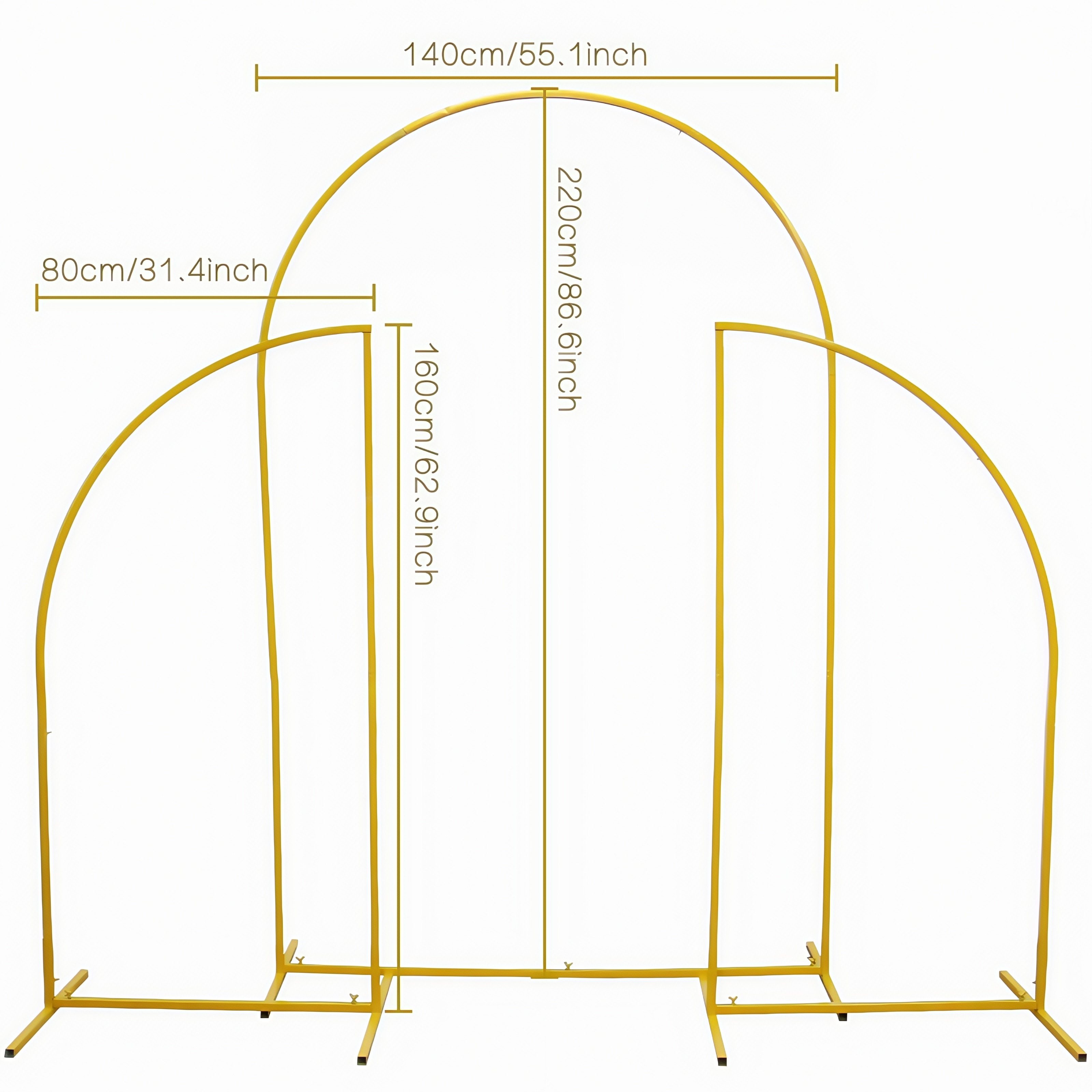 Crown Metal Arch Stand,3pcs Se - Balloon Arch Kit review and price