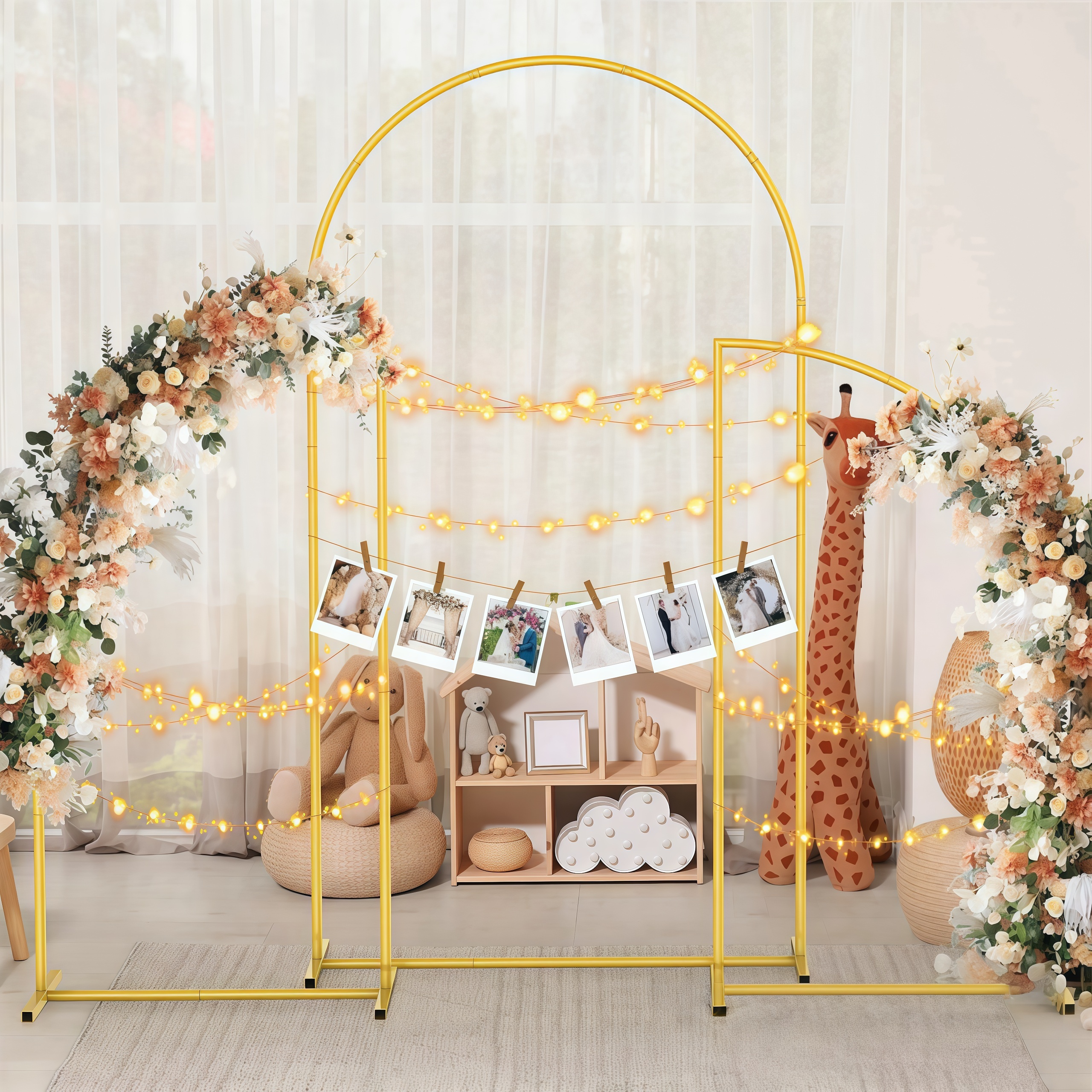 Crown Metal Arch Stand,3pcs Se - Balloon Arch Kit review and price