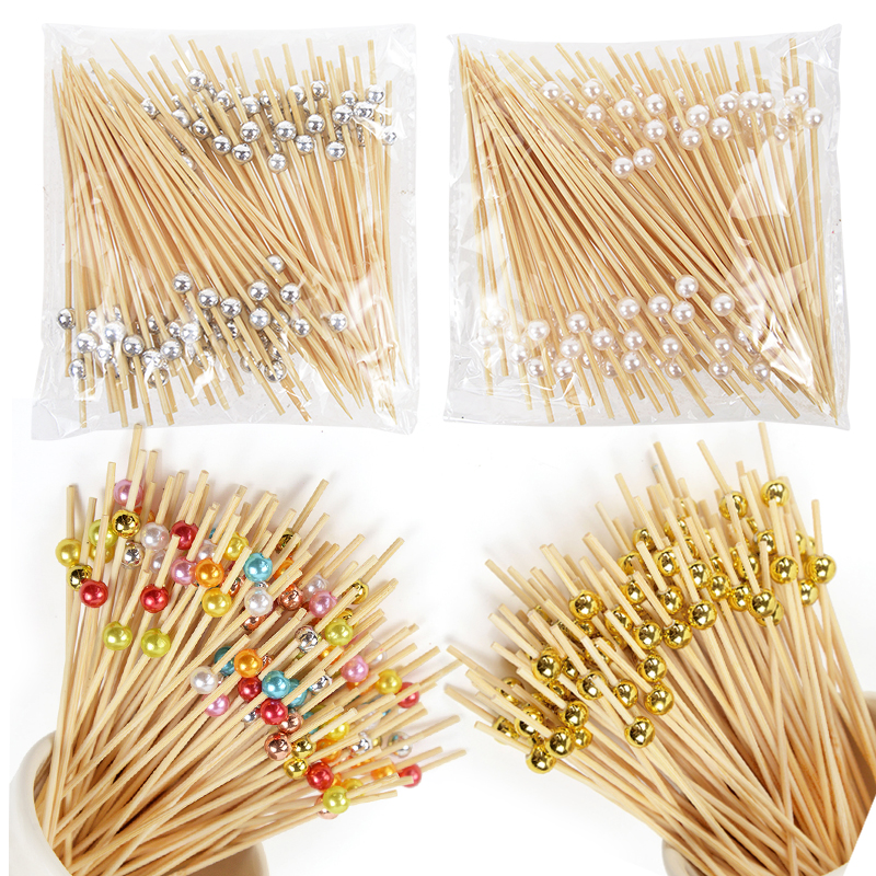100Pcs Disposable Bamboo Skewe - Centerpiece Stick review and price