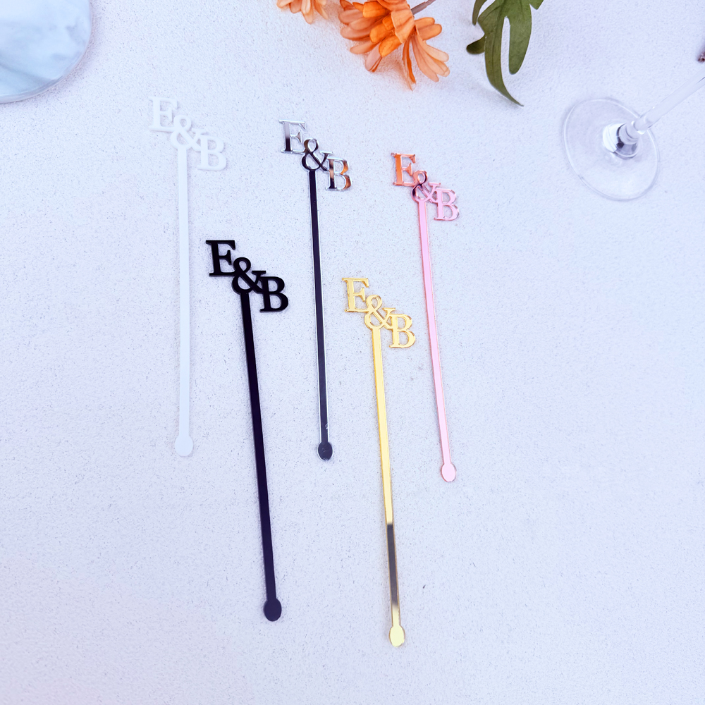 20pcs/50pcs Custom Initial nam - Centerpiece Stick review and price