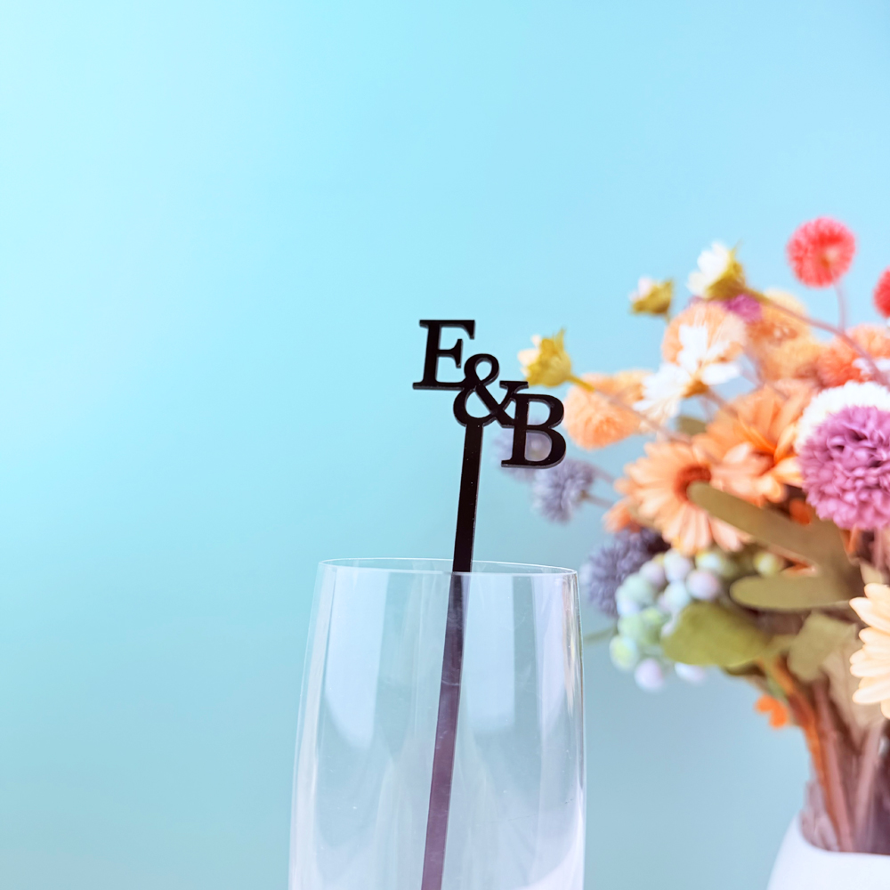 20pcs/50pcs Custom Initial nam - Centerpiece Stick review and price