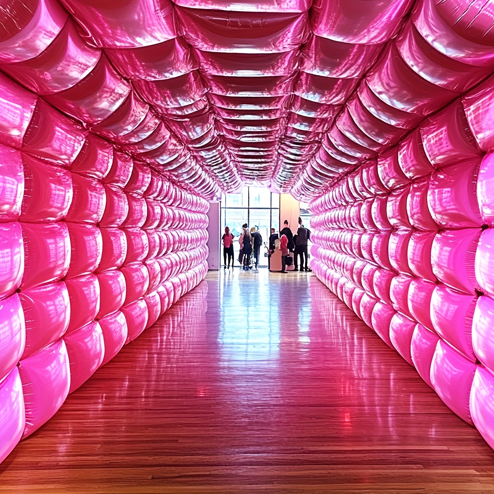 25pcs Magenta Pink Square Foil - Balloon Arch Kit review and price