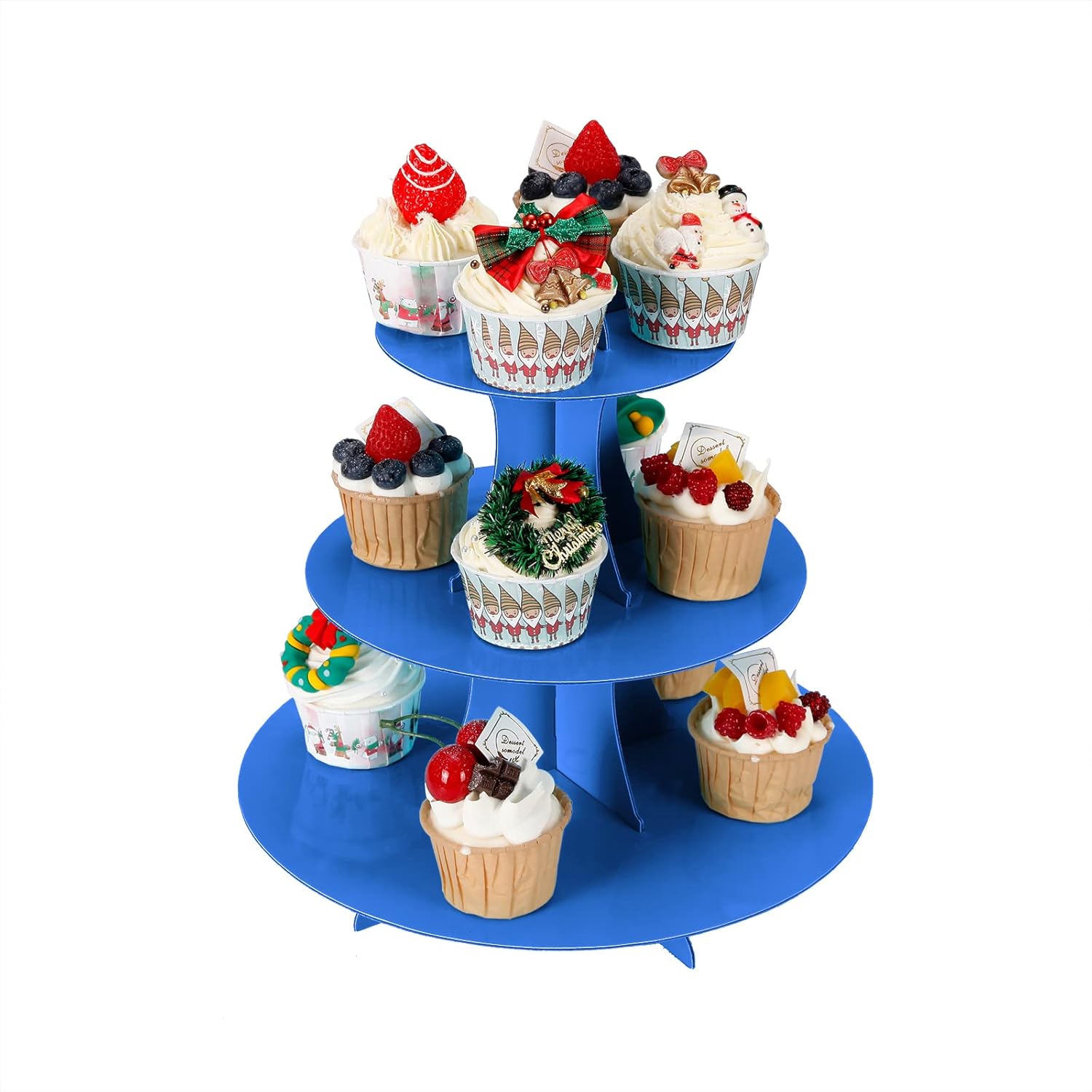 3-Tier Cupcake Stand, 2Pcs, St - Cupcake Stand Tier review and price