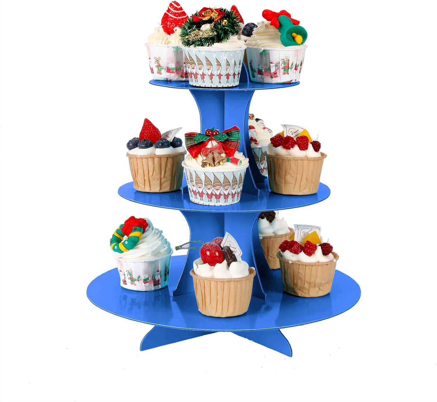 3-Tier Cupcake Stand, 2Pcs, St - Cupcake Stand Tier review and price