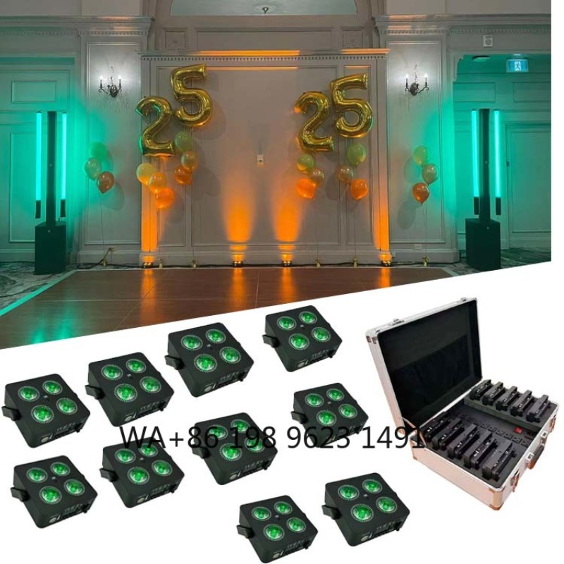 4X18W Flat Mini LED Par Light  - Event Party Dj review and price