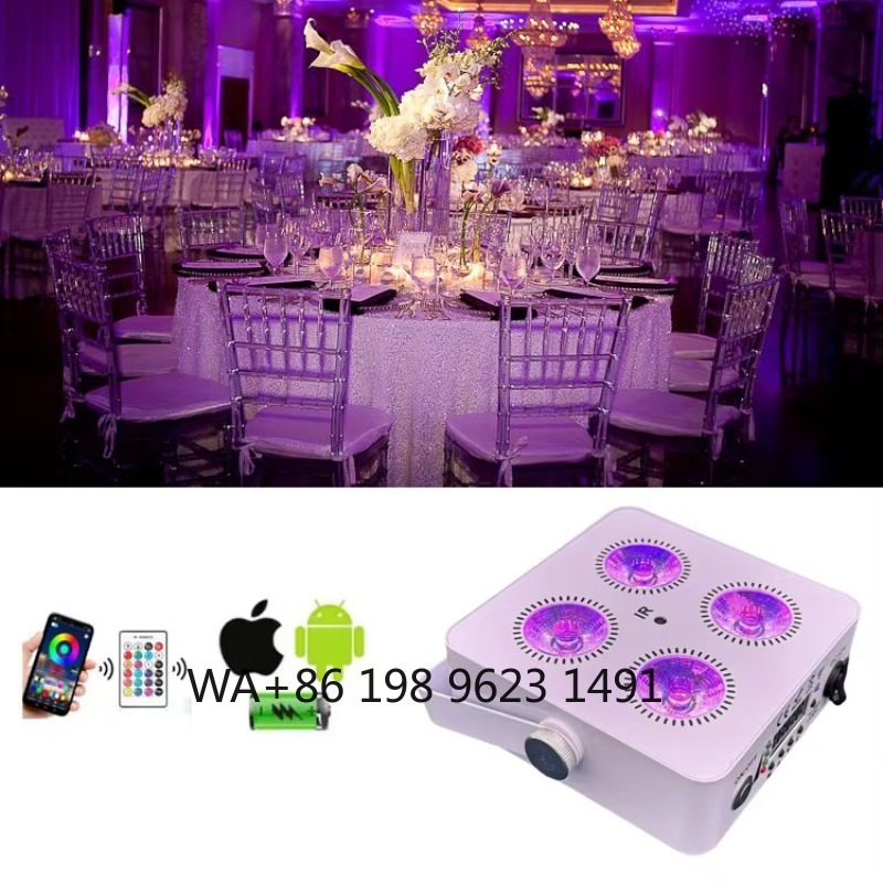 4X18W Flat Mini LED Par Light  - Event Party Dj review and price