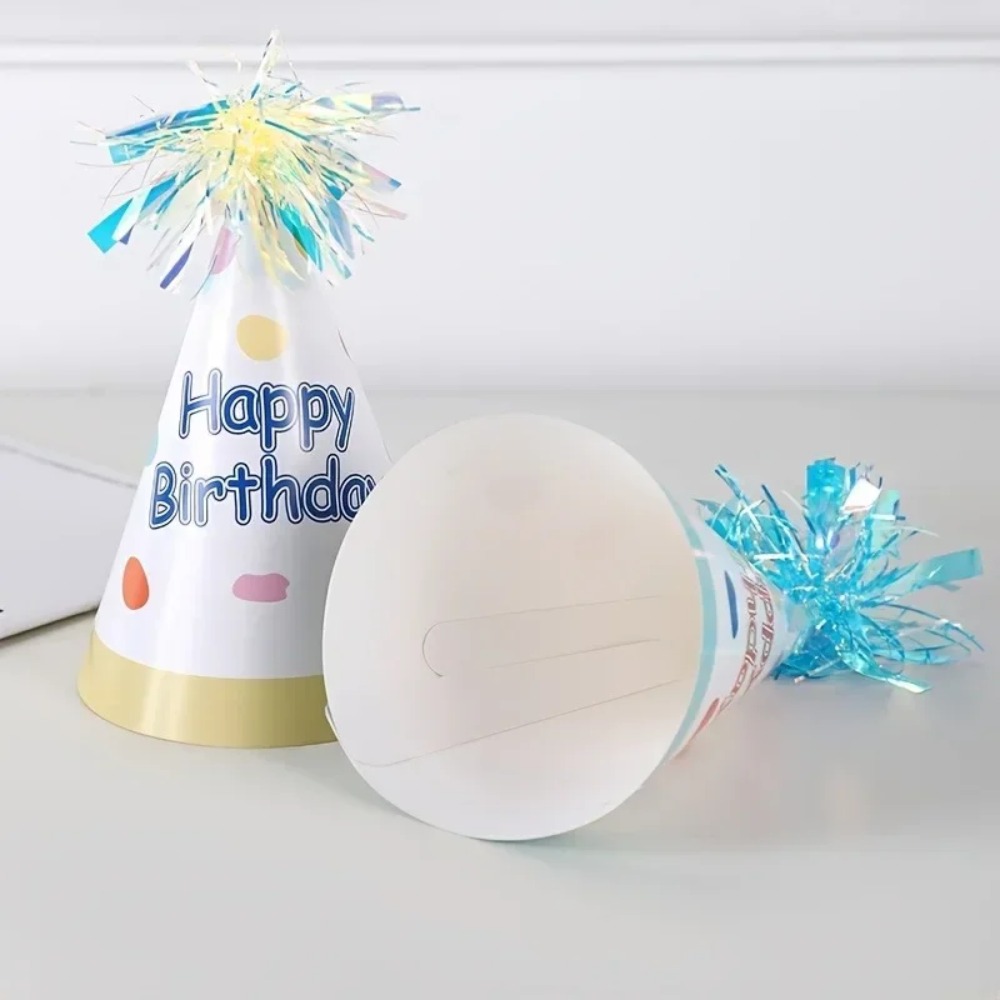 12Pc/6pcs Macaron Color Paper  - Party Hat Cone review and price