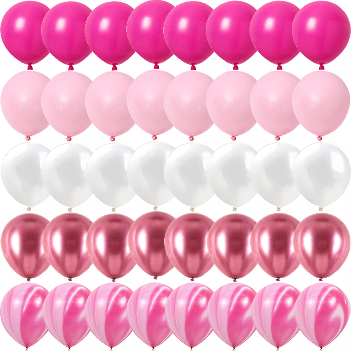 Rose Pink Metal Latex Confetti - Balloon Pump Hand review and price