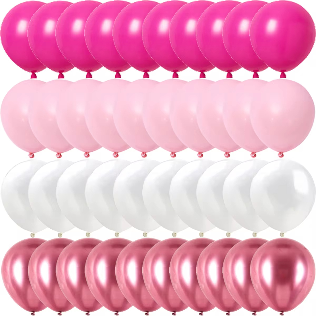 Rose Pink Metal Latex Confetti - Balloon Pump Hand review and price