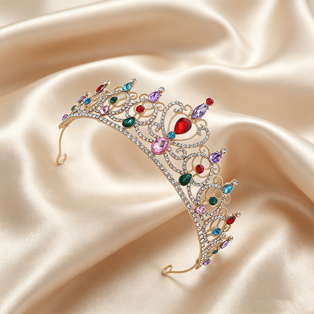 Luxury Vintage Gold Tiara Crow - Event Party review and price
