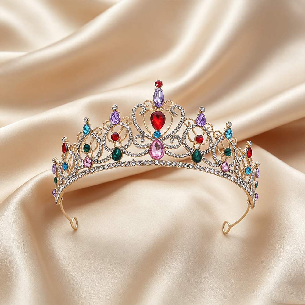 Luxury Vintage Gold Tiara Crow - Event Party review and price