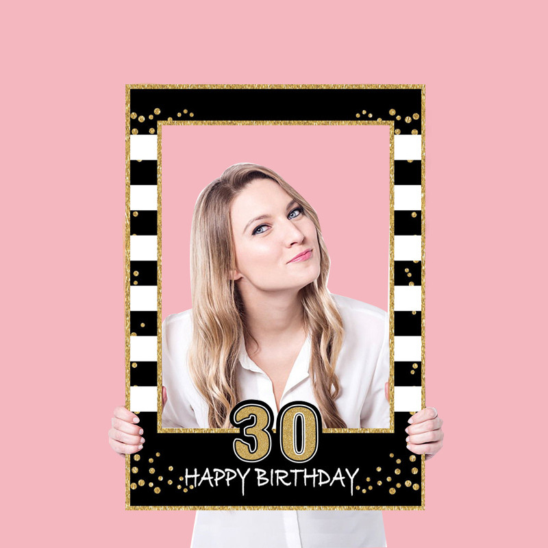 30 40 50 60 Birthday Photo Boo - Photo Booth Frame review and price