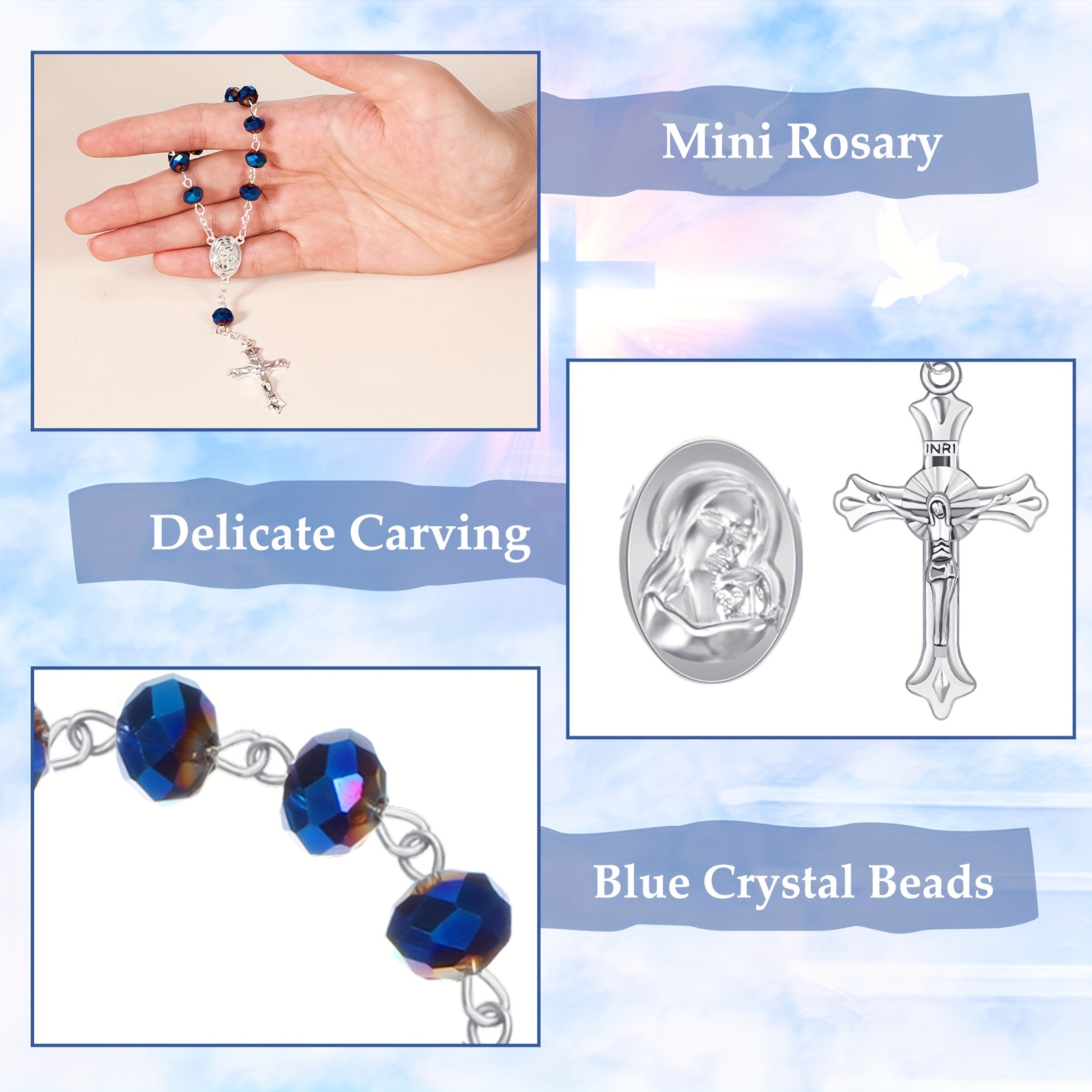 50 Sets Baptism Favors Rosary  - Party Favor Bag review and price