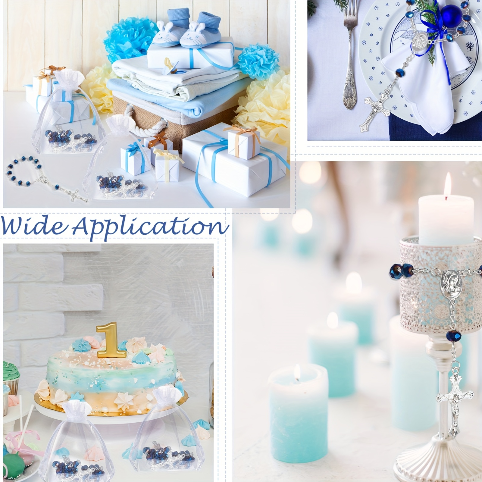 50 Sets Baptism Favors Rosary  - Party Favor Bag review and price