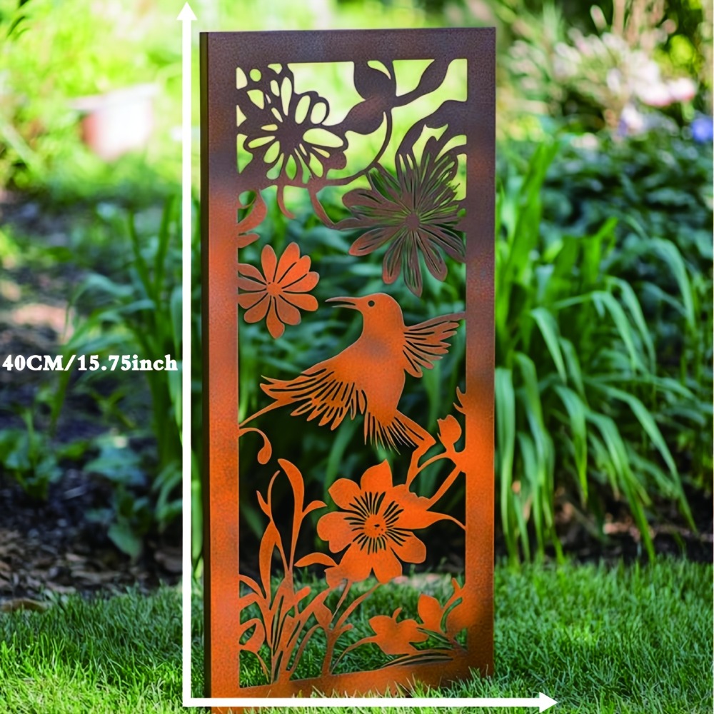 Outdoor 2D Metal Garden Wall P - Flower Wall Panel review and price